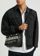 Alexander Mcqueen Graffiti Nylon Camera bag - Black - One Size