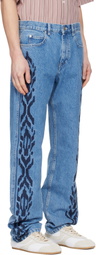 Isabel Marant Blue Lewys Jeans
