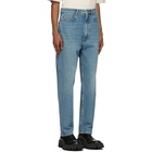 Balenciaga Blue Regular Denim Jeans