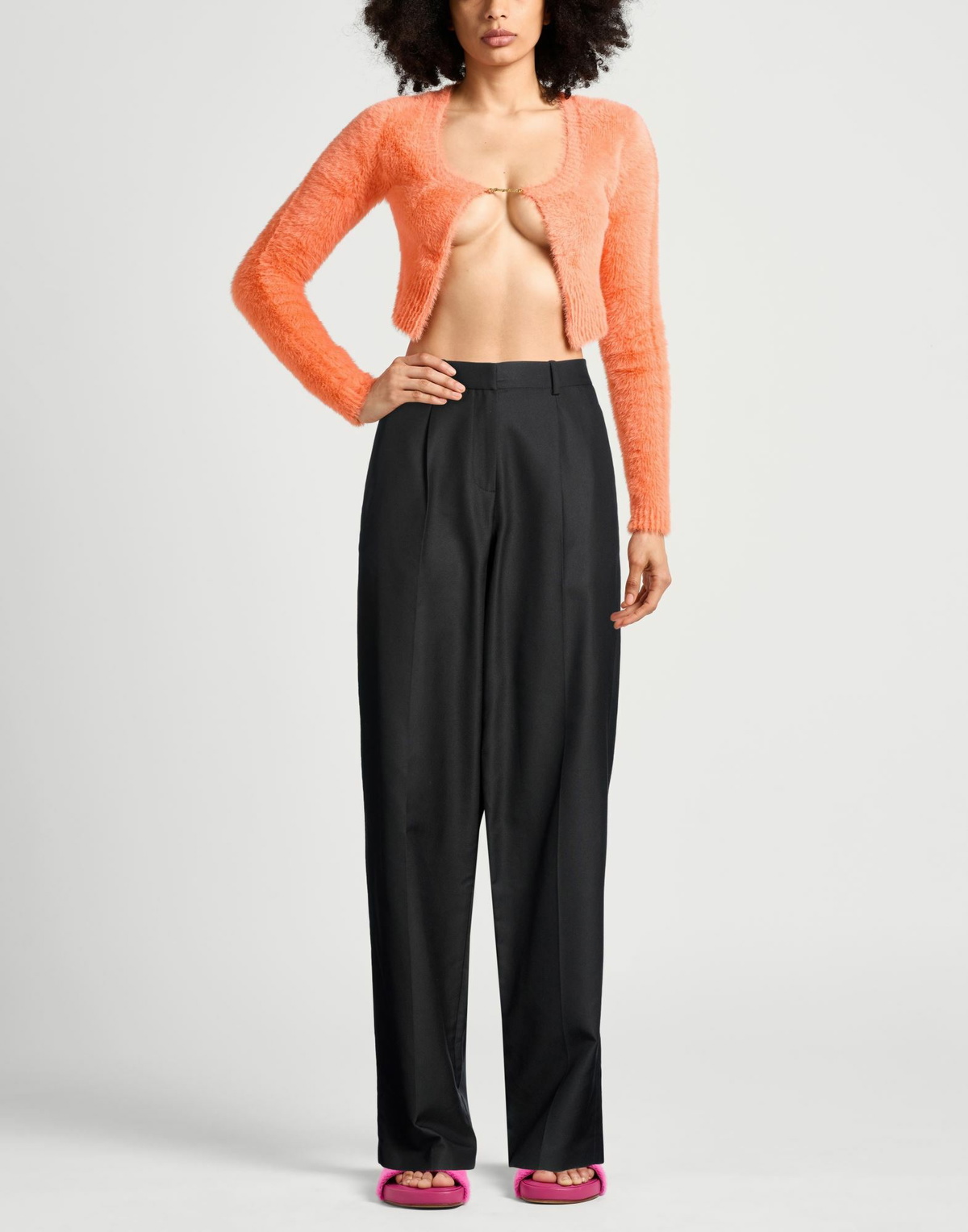 Magda Butrym Womens Pants in Black