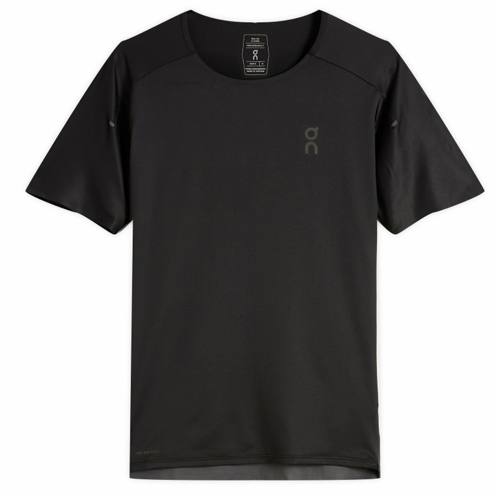 Photo: ON Men's Performance T-Shirt in Black/Eclipse