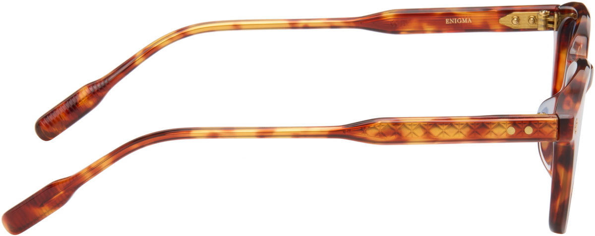 Lunetterie Générale Brown Enigma Sunglasses