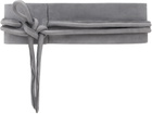 Maryam Nassir Zadeh Gray Obi Belt