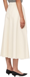 Weekend Max Mara Off-White Alvaro Midi Skirt