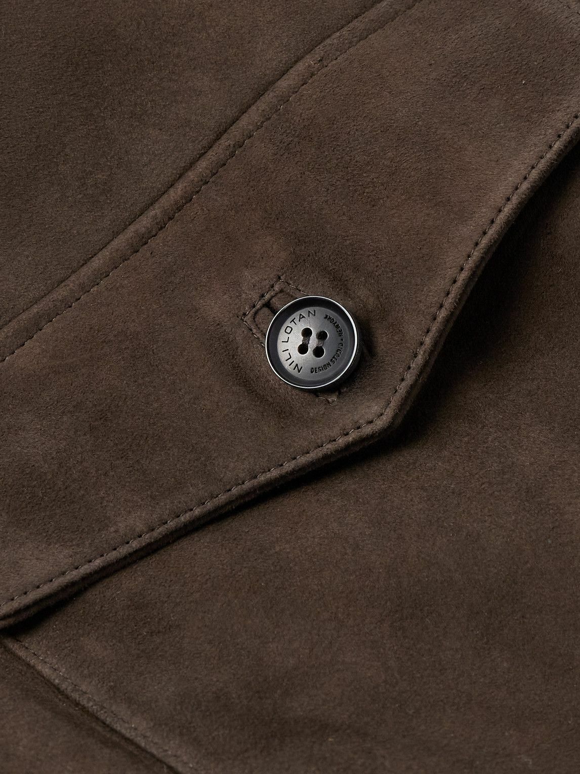 Nili Lotan - Goshen Shearling Coat - Brown