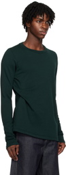 Marina Yee Green Tuck Sweatshirt