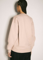 Saint Laurent Logo Embroidery Sweatshirt