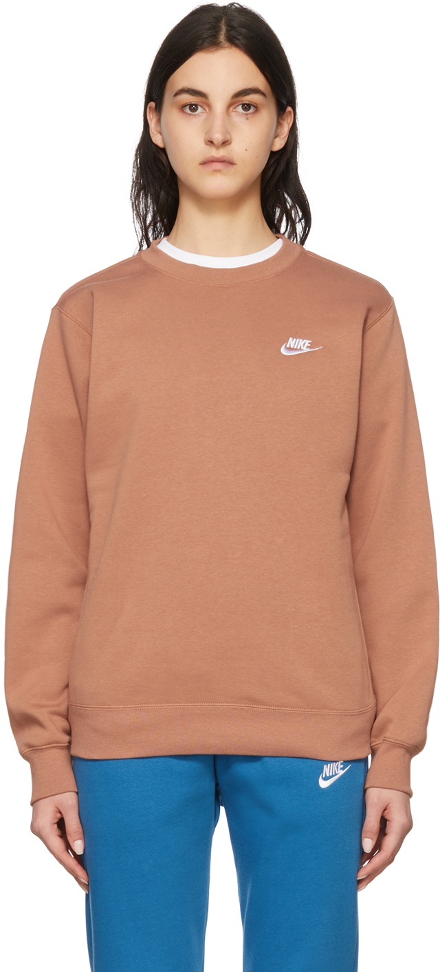 Photo: Nike Brown Cotton Sweatshirt