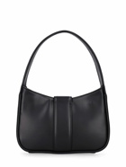 ANINE BING - Mini Cleo Shine Leather Top Handle Bag