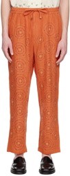 HARAGO Orange Kutch Trousers