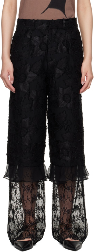 Photo: Collina Strada Black Geranium Trousers