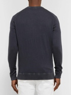 Massimo Alba - Garment-Dyed Cashmere Sweater - Blue