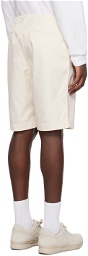 nanamica Off-White Five-Pocket Shorts