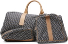 Magliano Navy & Beige Livello Monogam Gym Bag