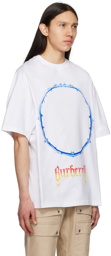 Burberry White Thorn T-Shirt