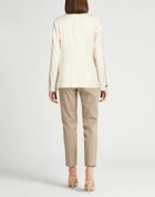 Peserico Womens Blazer Cream