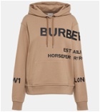 Burberry - Horseferry printed cotton hoodie