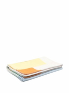 Johnstons Of Elgin Yellow Pyramid Colourblock Blanket