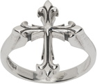 Emanuele Bicocchi Silver Fleury Cross Ring