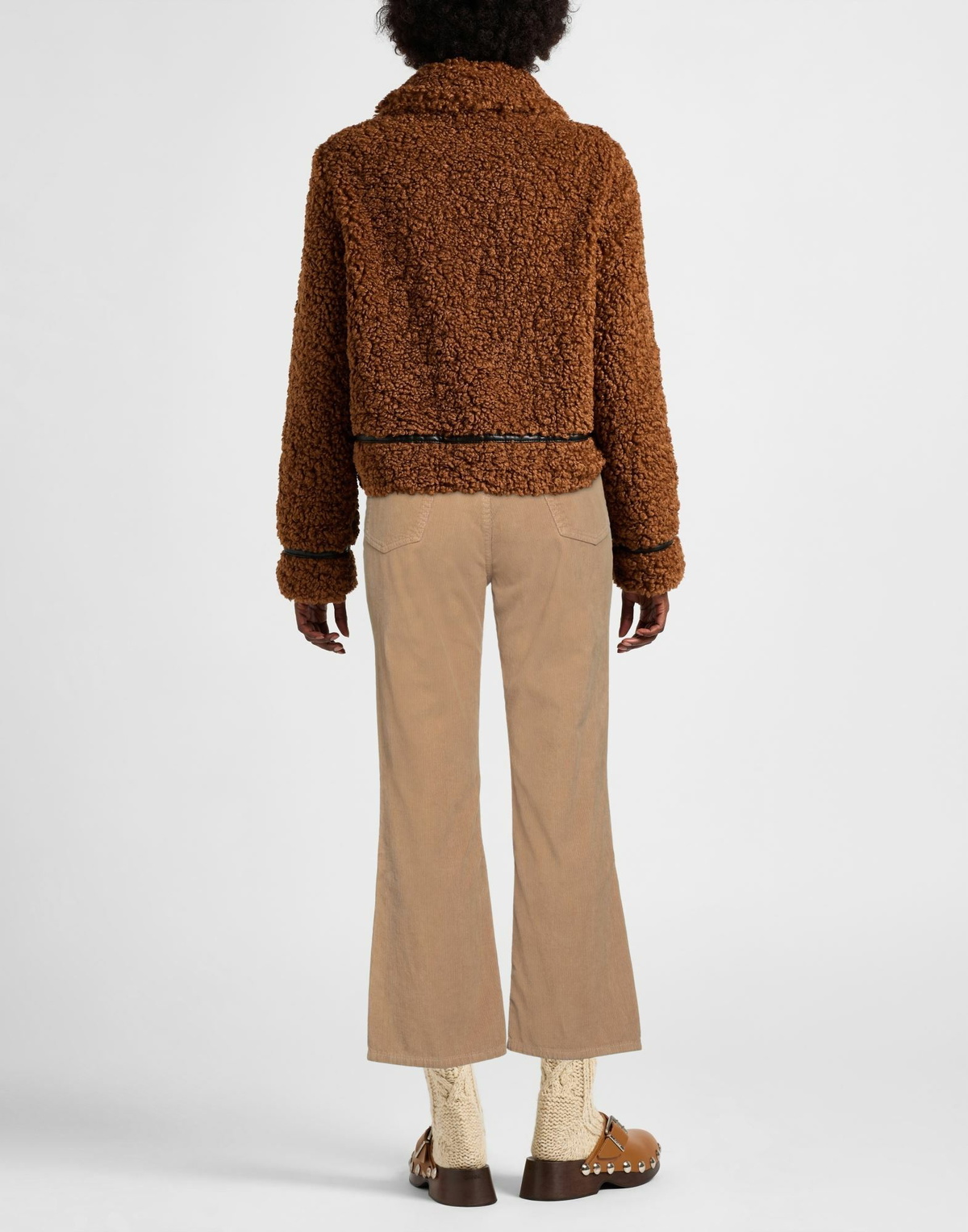 Re/done Womens Pants Camel