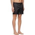 Alexander McQueen Black Skull Swim Shorts