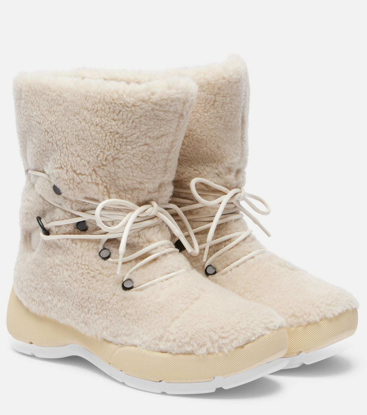 Loro Piana Shearling ankle boots
