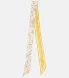 Zimmermann - Floral silk scarf