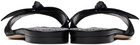 Manolo Blahnik Black Lollo Sandals