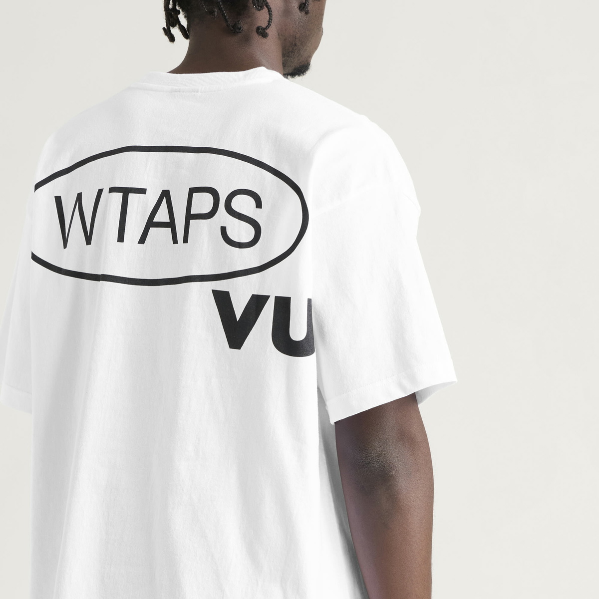 WTAPS Men's PRTC Short Sleeve T-Shirt in White