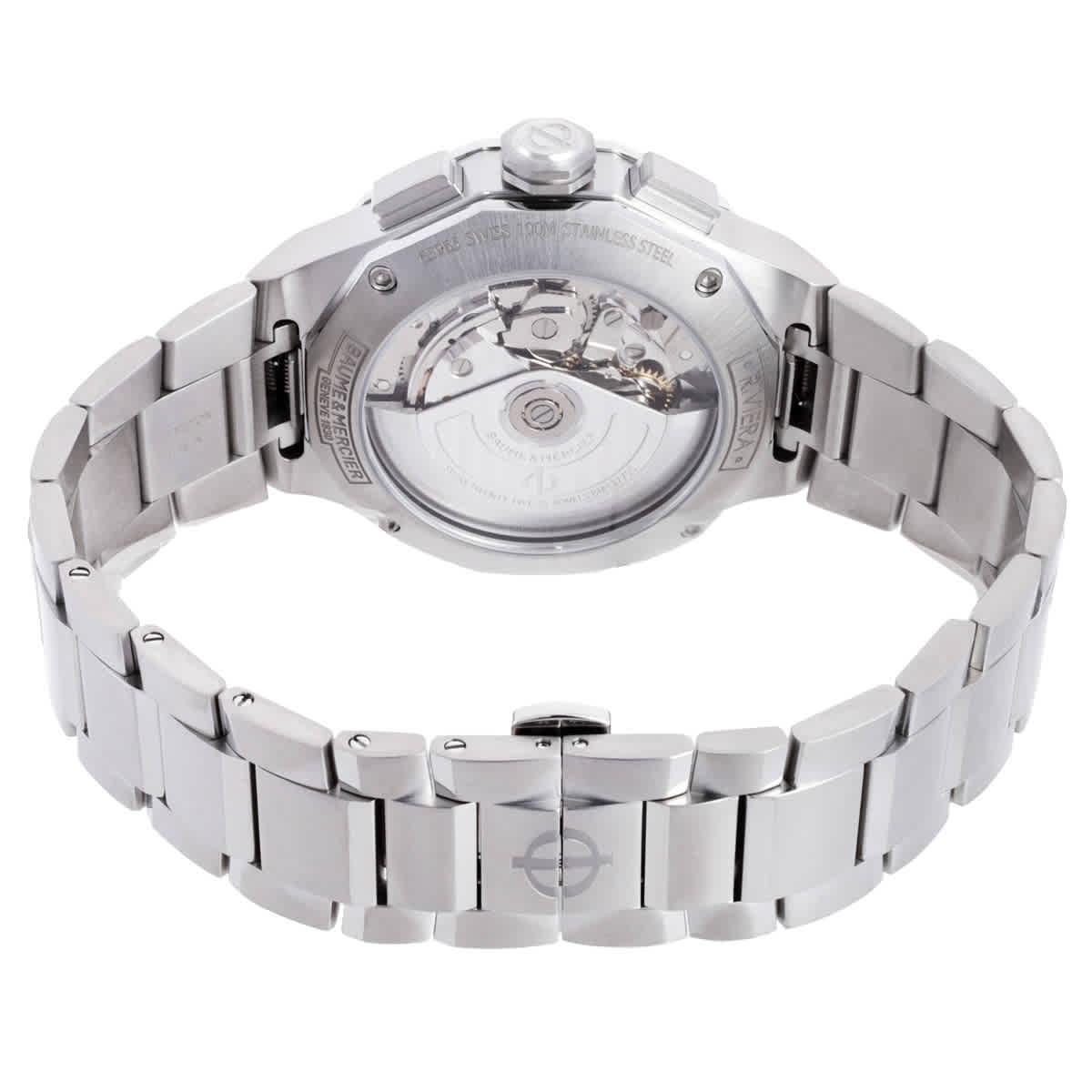 Baume et Mercier Riviera Chronograph Automatic Blue Dial Mens Watch MOA10826