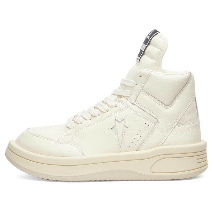 Photo: Rick Owens DRKSHDW x Converse TURBOWPN Sneaker in White