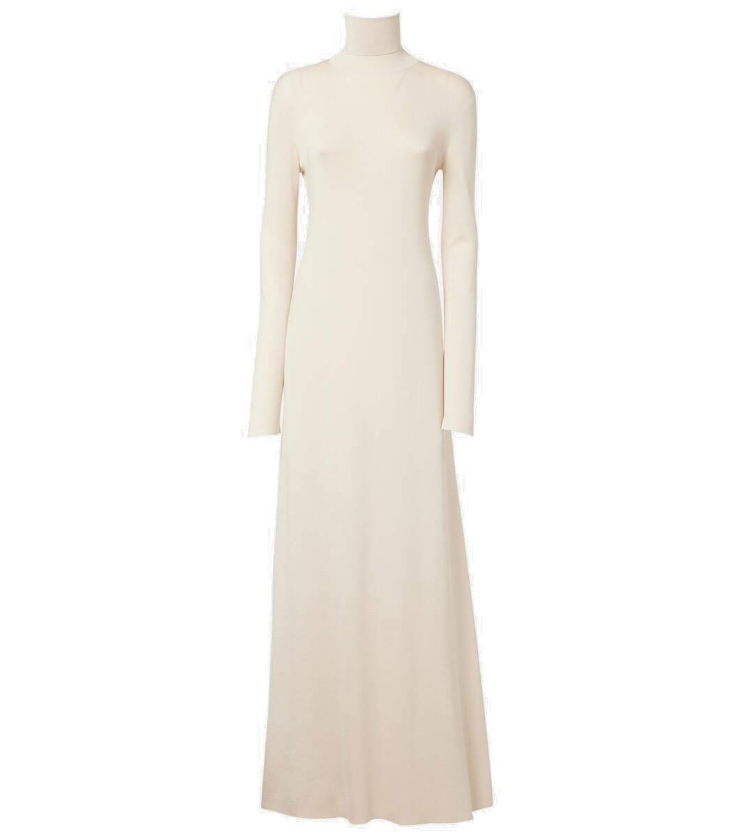 Loro Piana Callie linen crêpe maxi dress Loro Piana