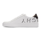 Givenchy White and Black Reverse Urban Street Sneakers