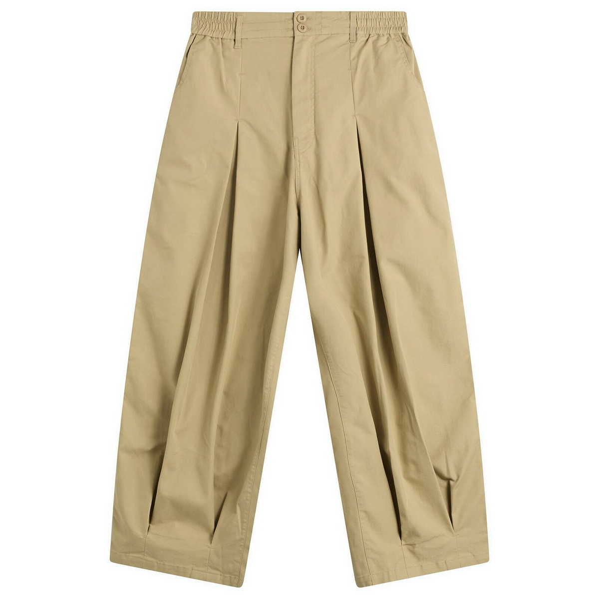 Anglan Men's Field Vijo Balloon Pants in Khaki Anglan