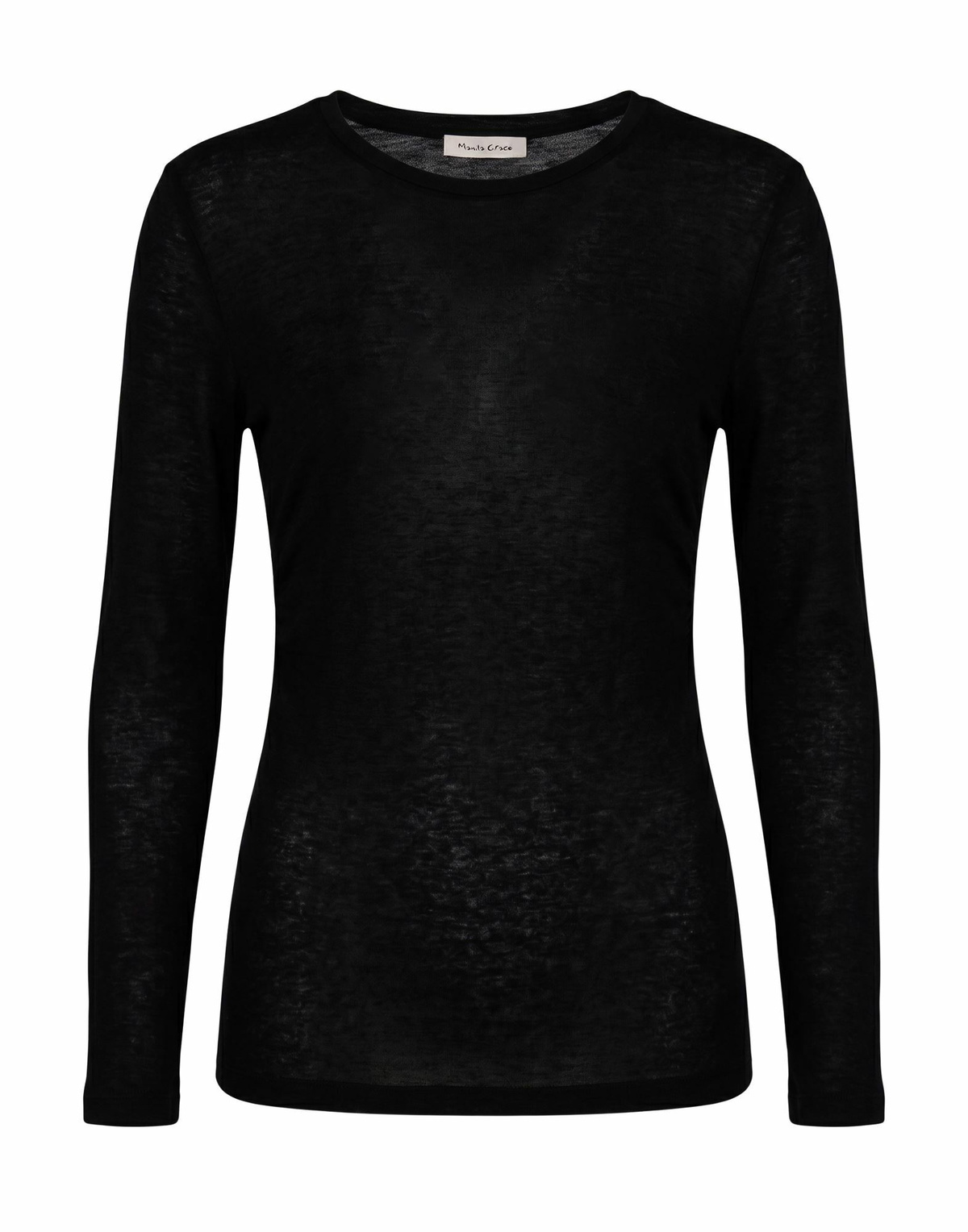 Manila Grace Womens T-shirt in Black