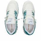Axel Arigato Men's Area Lo Sneakers in White/Jade