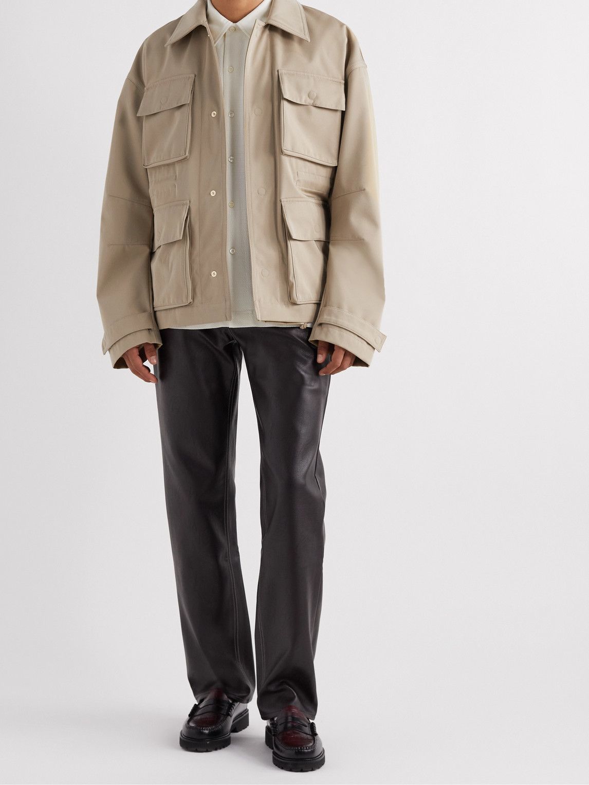 Nanushka - Will Cotton-Twill Jacket - Neutrals
