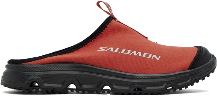 Photo: Salomon Red & Black RX 3.0 Slippers