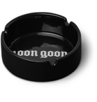 Noon Goons - Logo-Print Ceramic Ashtray - Men - Black
