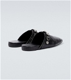Balenciaga - Cosy leather slippers