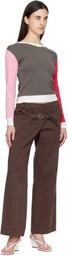 Gimaguas Brown Belt Trousers