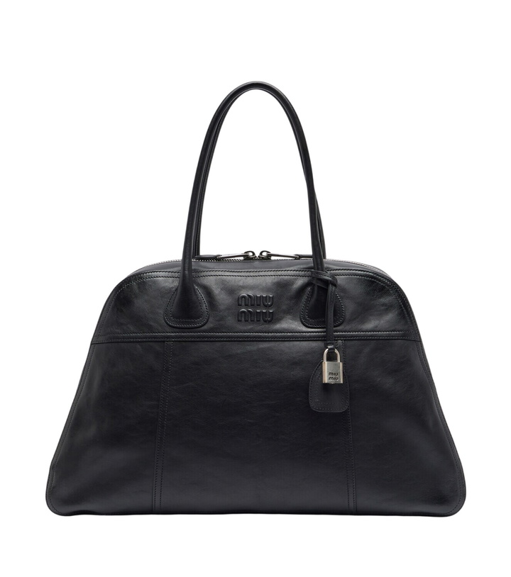 Photo: Miu Miu Vivant leather bowling bag