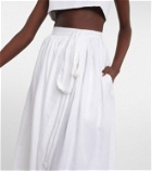 Asceno - Coco linen maxi skirt
