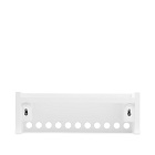 Nomess So-Hooked Mini Wall Rack - 30cm in Rubber White
