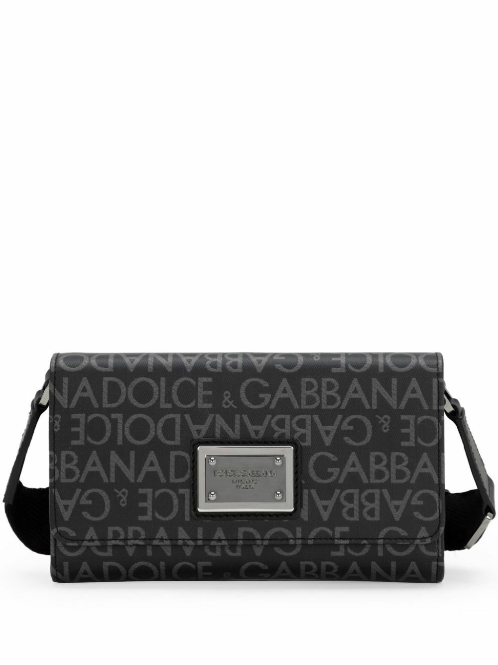 Dolce & Gabbana White Logo Plaque Crossbody Shoulder Borse Men Bag main image 1