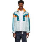 Boss Blue and Orange Ripstop Jacket