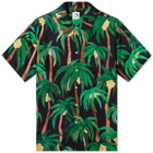 Endless Joy Men's Palma Vacation Shirt in Black