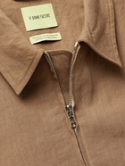 DE BONNE FACTURE - Linen Jacket - Brown