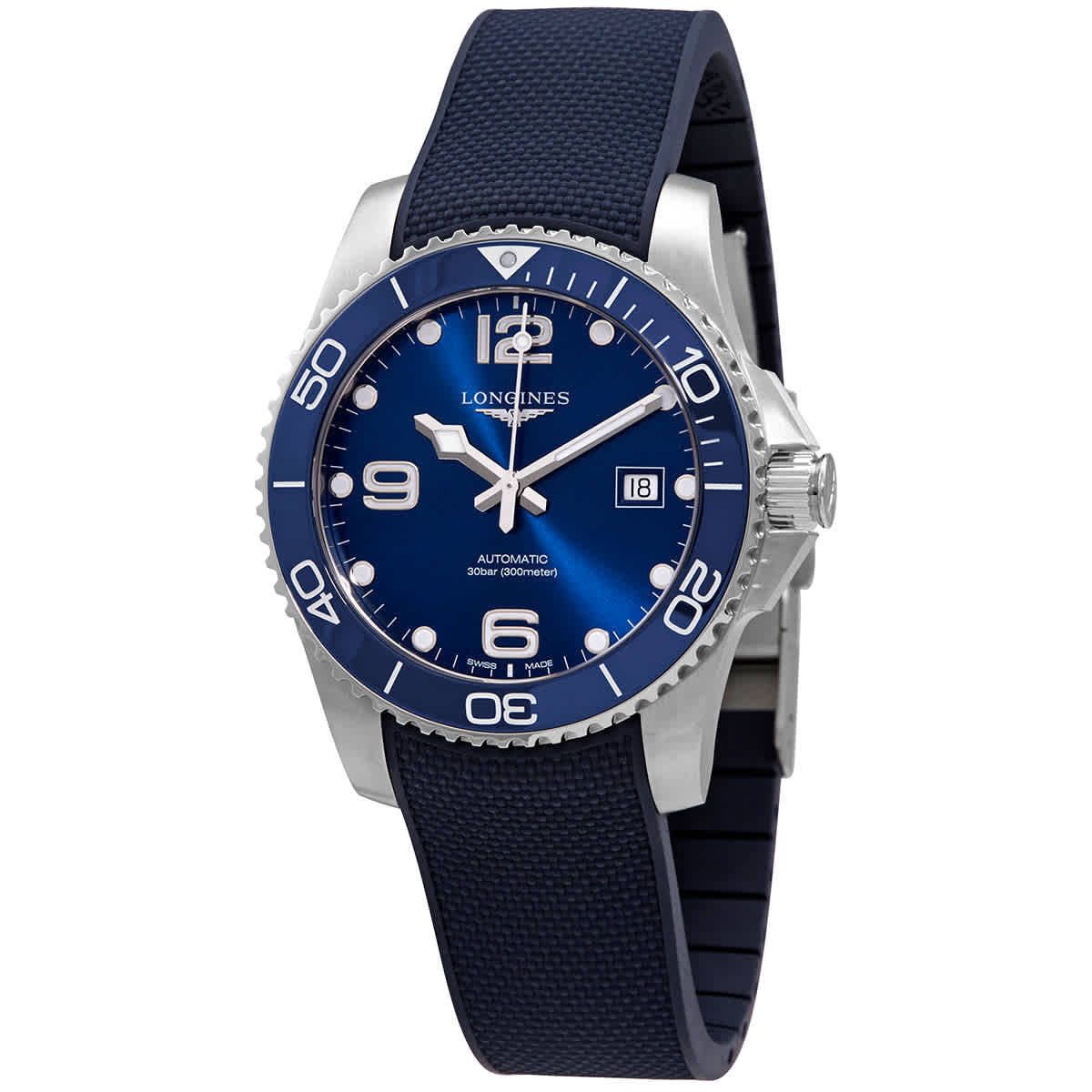 Longines Hydroconquest Automatic Blue Ceramic Bezel 41 mm Mens Watch L37814969