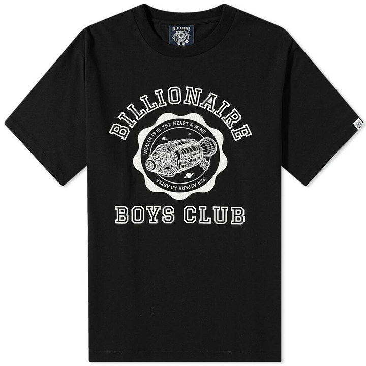 Photo: Billionaire Boys Club Men's Academy Logo T-Shirt in Black